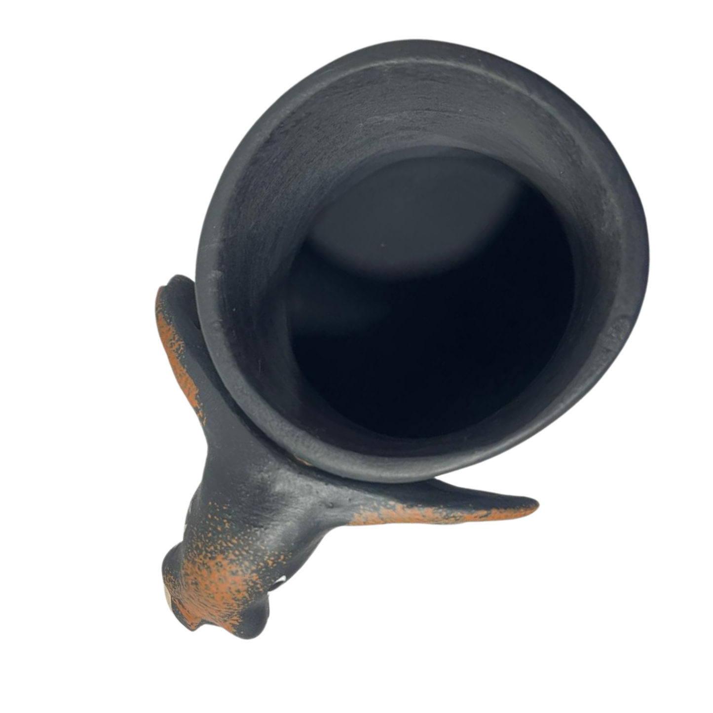 Handmade & Hand-Painted Elephant Foot Clay Tea Cup – Jungle Elephant Head Handle