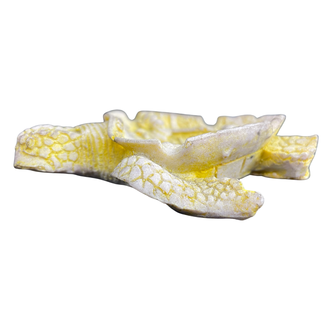 Sri Lanka Tortoise Ashtray & Decorative Figurine – Handcrafted Polystone Souvenir