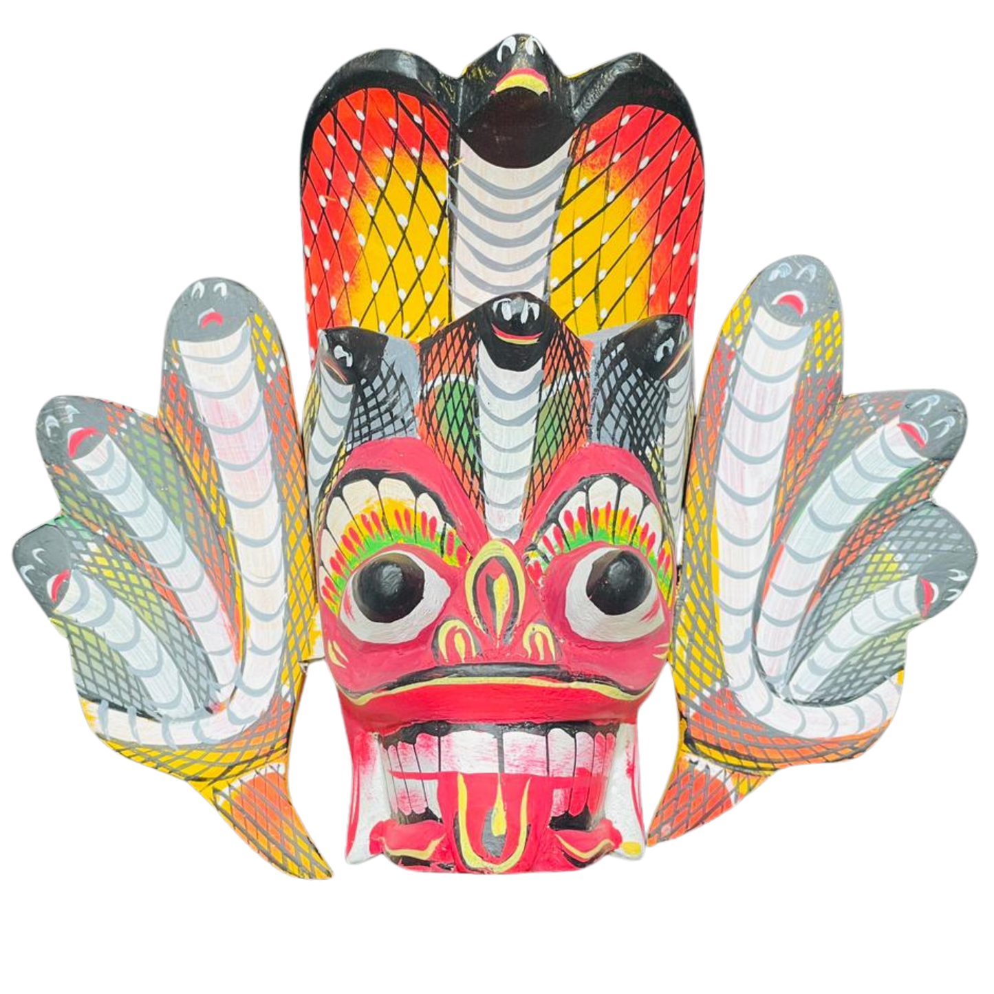 🎭 Raksha Masks – Naga Raksha (Cobra Demon Mask) 🐍