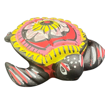 Handmade & Hand-Painted Resin Sea Turtle Figurine – Sri Lanka Souvenir (Available in Vibrant Colors)