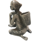 🍃 Handmade Polystone Tea Plucker Figurine – Traditional Tea Picker Statue