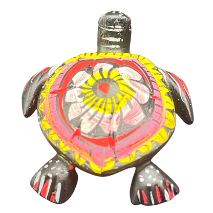 Handmade & Hand-Painted Resin Sea Turtle Figurine – Sri Lanka Souvenir (Available in Vibrant Colors)