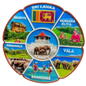Sri Lankan Ceramic Souvenir Plates – Iconic Themes of Sri Lanka