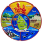 Sri Lankan Ceramic Souvenir Plates – Iconic Themes of Sri Lanka