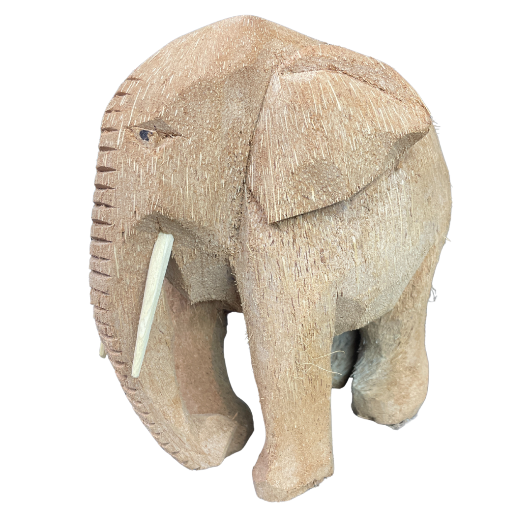 Handmade Coconut Husk Figurines | Sri Lankan Eco-Friendly Art & Souvenirs