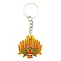 Sri Lankan Traditional Gini Raksha (Fire Demon) Wooden Keychain
