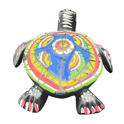 Handmade & Hand-Painted Resin Sea Turtle Figurine – Sri Lanka Souvenir (Available in Vibrant Colors)