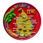 Sri Lanka Map 3D Fridge Magnet – Polyresin Souvenir, Iconic Landmarks (Available in Vibrant Colours)