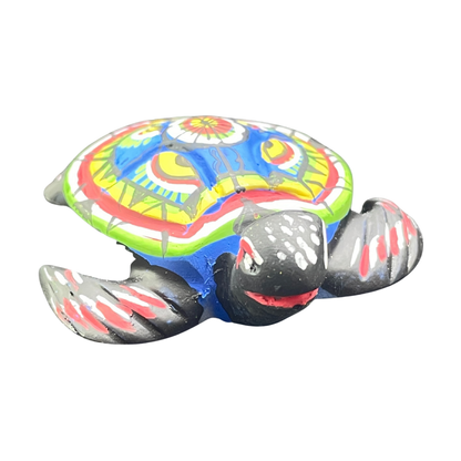 Handmade & Hand-Painted Resin Sea Turtle Figurine – Sri Lanka Souvenir (Available in Vibrant Colors)