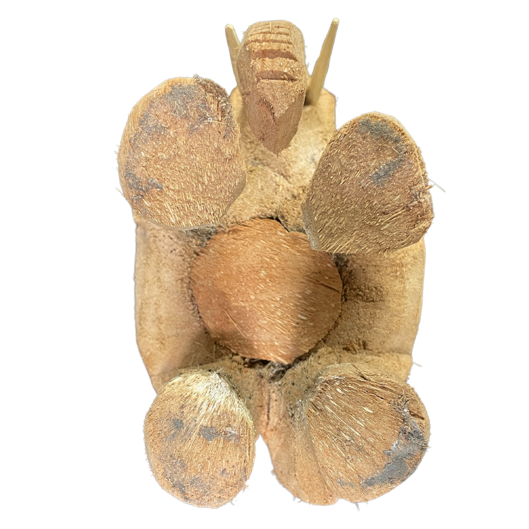 Handmade Coconut Husk Figurines | Sri Lankan Eco-Friendly Art & Souvenirs