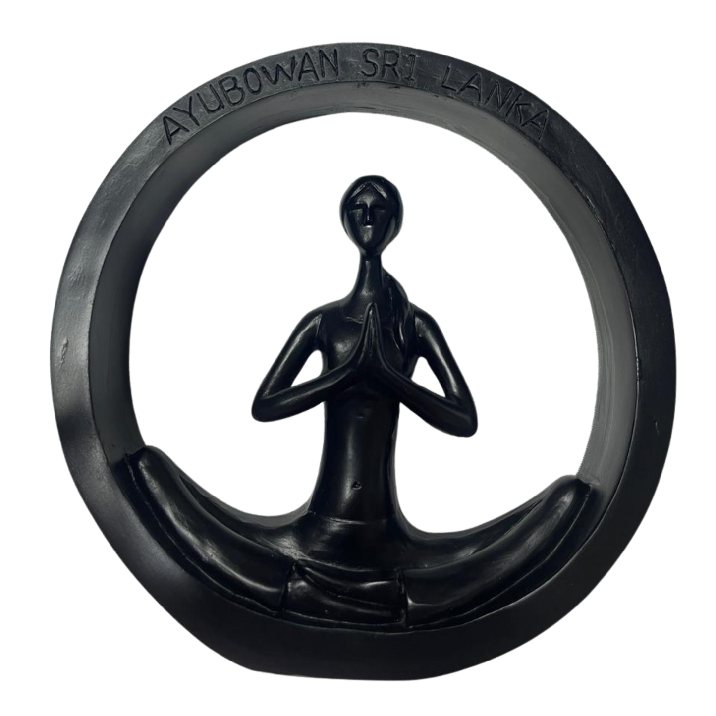 Handmade Fiber Ayubowan Statue – Sri Lankan Traditional Souvenir