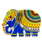 Polyresin Sri Lankan Elephant Magnet (Available in Vibrant Colours)