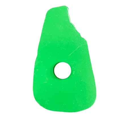 Handmade Wooden Fridge Magnet – Sri Lanka Map with Elephant Family Scene