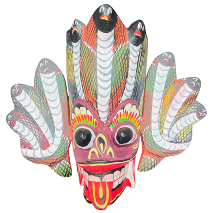 🎭 Raksha Masks – Naga Raksha (Cobra Demon Mask) 🐍