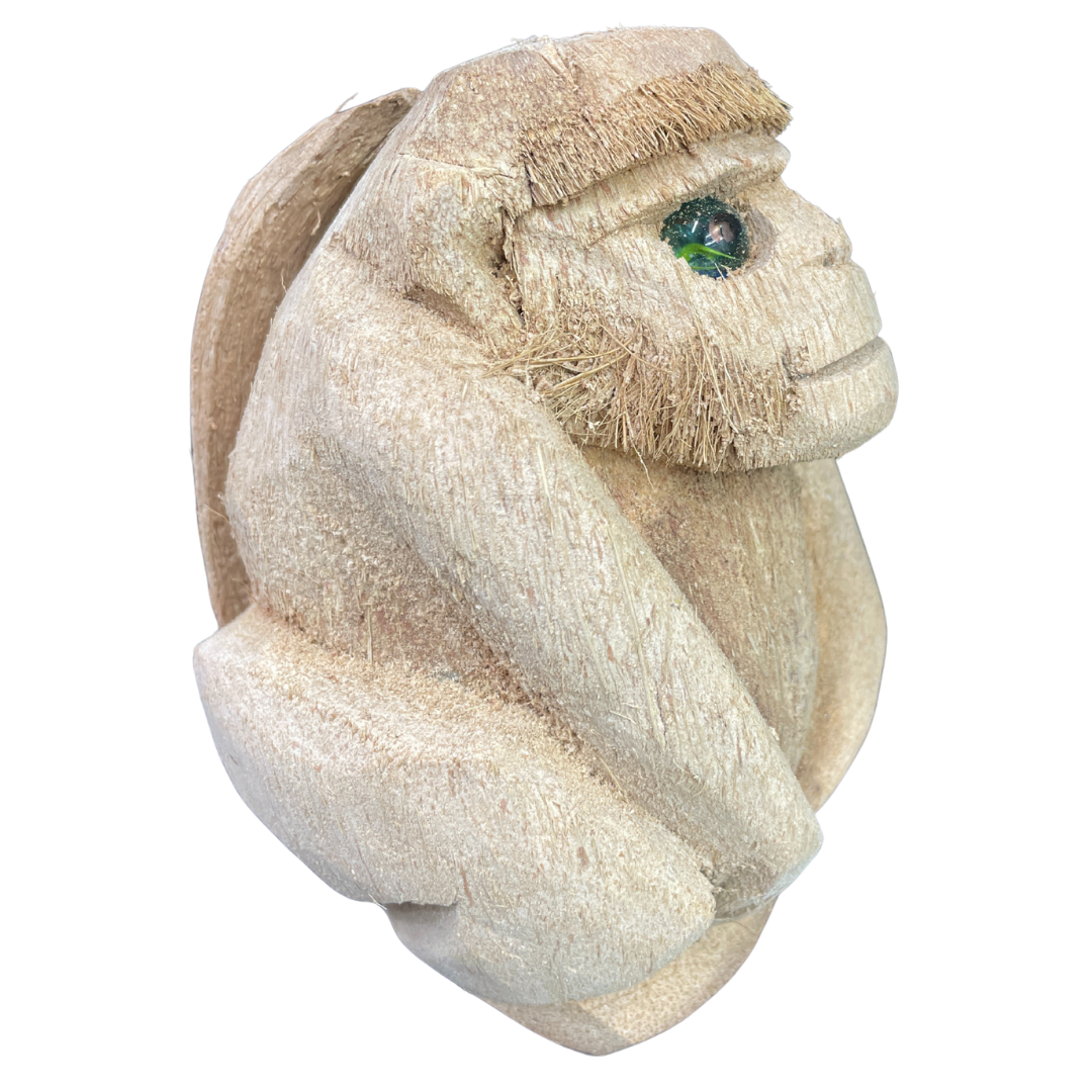 Handmade Coconut Husk Figurines | Sri Lankan Eco-Friendly Art & Souvenirs