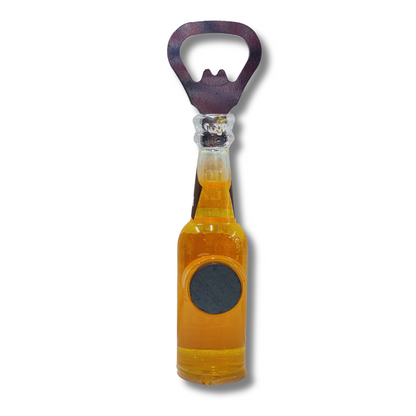 Lion Beer Bottle Opener Fridge Magnet – Miniature Lion Lager Souvenir 5.5"