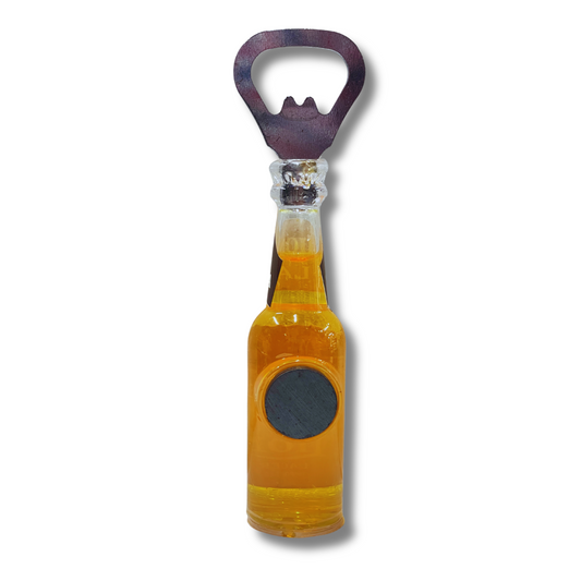 Lion Beer Bottle Opener Fridge Magnet – Miniature Lion Lager Souvenir 5.5"