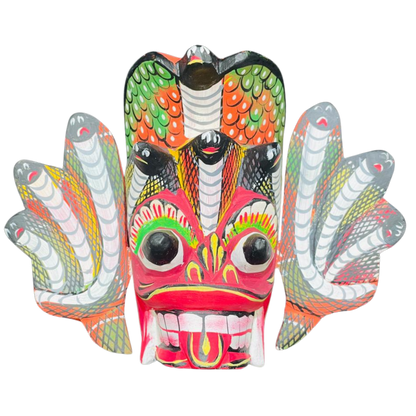 🎭 Raksha Masks – Naga Raksha (Cobra Demon Mask) 🐍