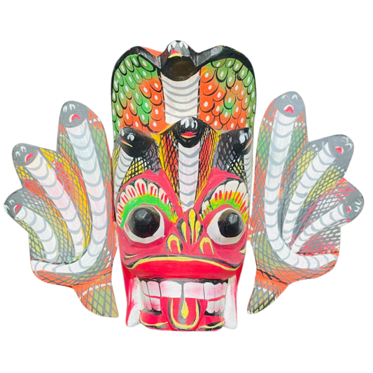 🎭 Raksha Masks – Naga Raksha (Cobra Demon Mask) 🐍