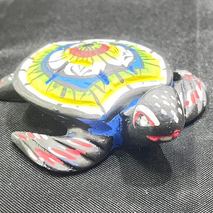 Handmade & Hand-Painted Resin Sea Turtle Figurine – Sri Lanka Souvenir (Available in Vibrant Colors)