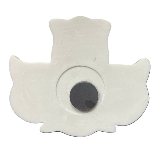 Sri Lankan Gara Raksha (Gara Yaka) Mask Fridge Magnet – Polyresin, Traditional Souvenir