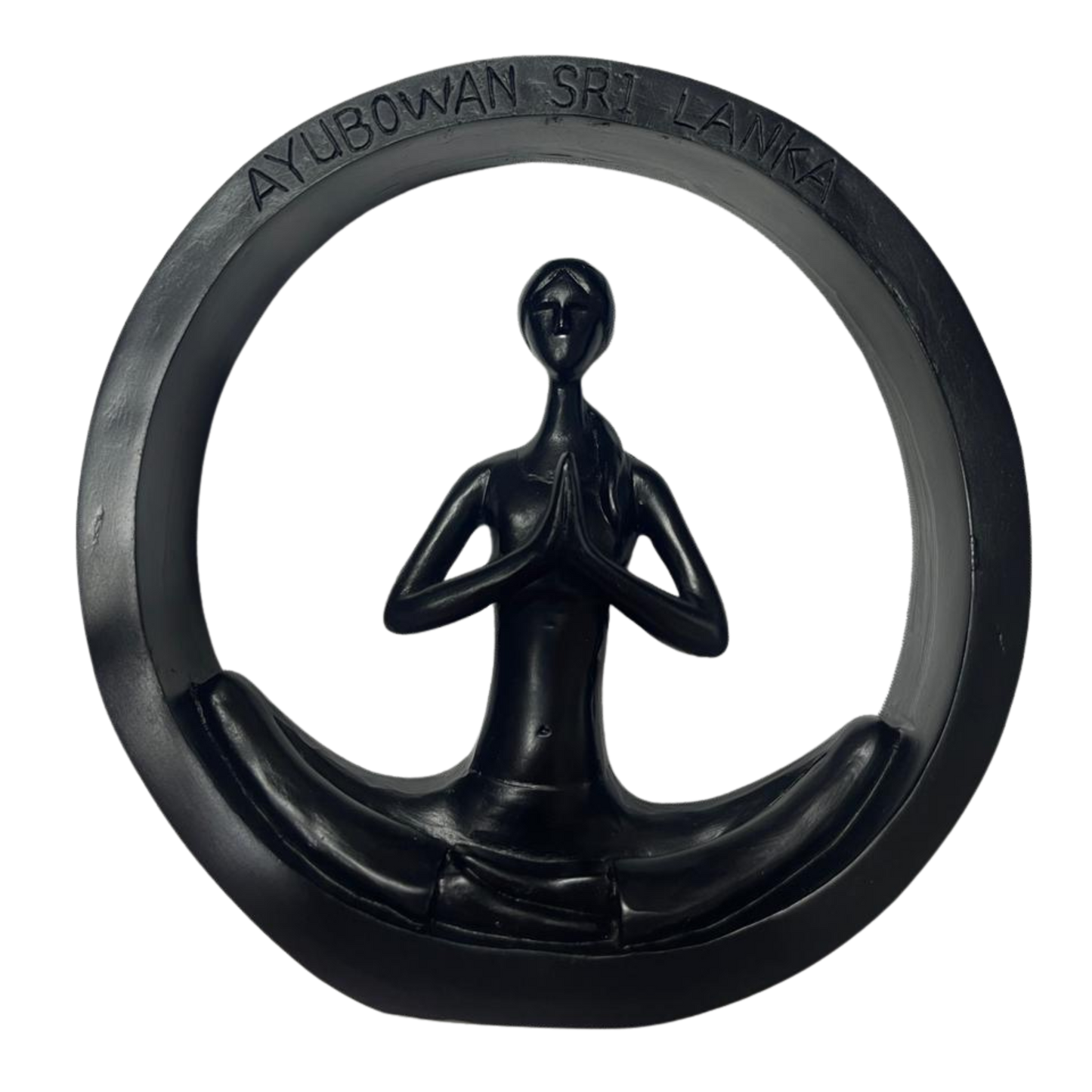 Handmade Fiber Ayubowan Statue – Sri Lankan Traditional Souvenir