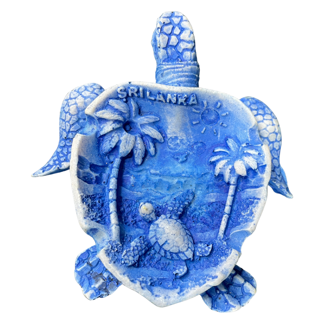 Ashtray - Polystone Tortoise – Sri Lankan Souvenir Décor