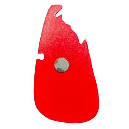 Handmade Wooden Sri Lanka Map Fridge Magnet – “A Land Like No Other” Souvenir(Available in Vibrant Colors)