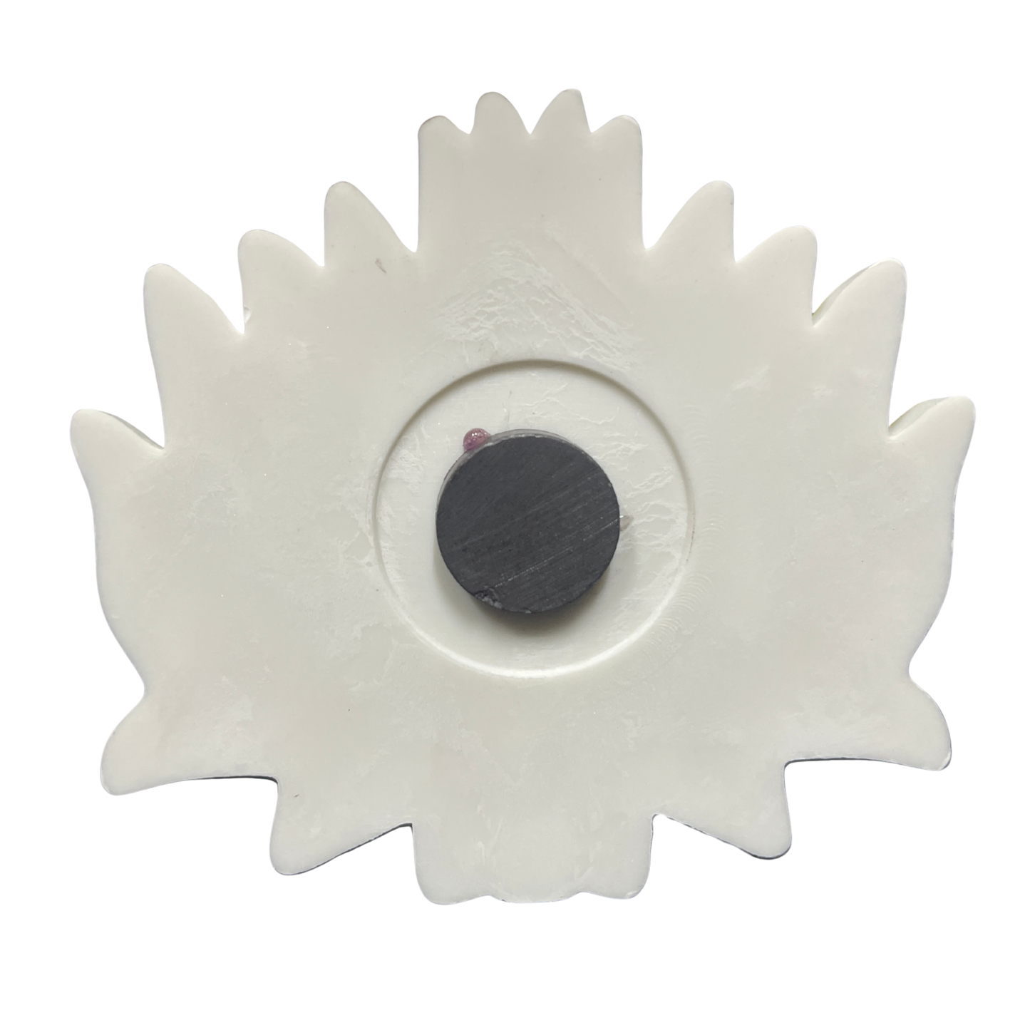 Sri Lankan Gini Raksha (Fire Demon) Mask Fridge Magnet – Polyresin, Traditional Souvenir