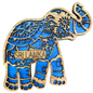 Handcrafted Laser-Cut Wooden Elephant Fridge Magnet – Sri Lankan Souvenir
