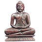 🪵 Hand-Carved Mahogany Wood Buddha Statue – Sri Lankan Artisan Craftsmanship 🇱🇰