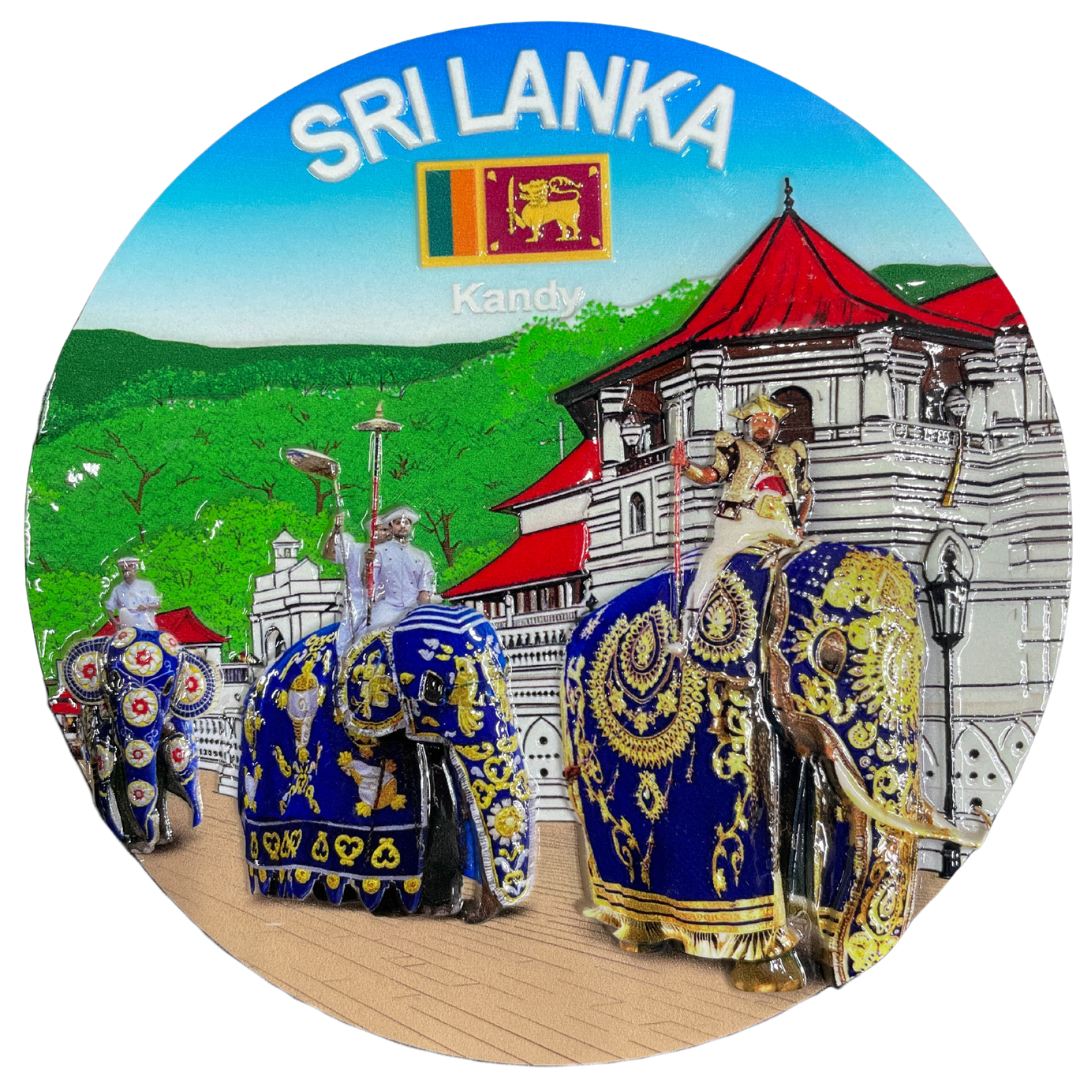 Sri Lankan Ceramic Souvenir Plates – Iconic Themes of Sri Lanka