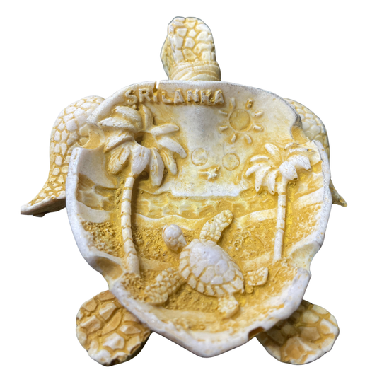 Ashtray - Polystone Tortoise – Sri Lankan Souvenir Décor