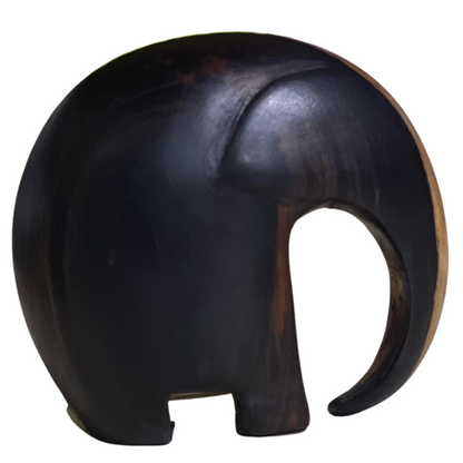🖤 Handmade Ebony Modern Sri Lankan Elephant – Elegant & Timeless! | Souvenir.lk 🐘✨
