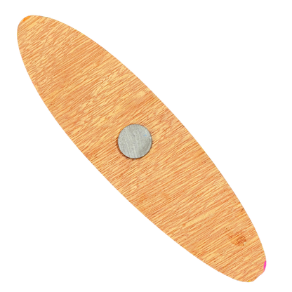 Handmade 3D Wooden Surfboard Magnet – Sri Lanka Beach & Surf Souvenir