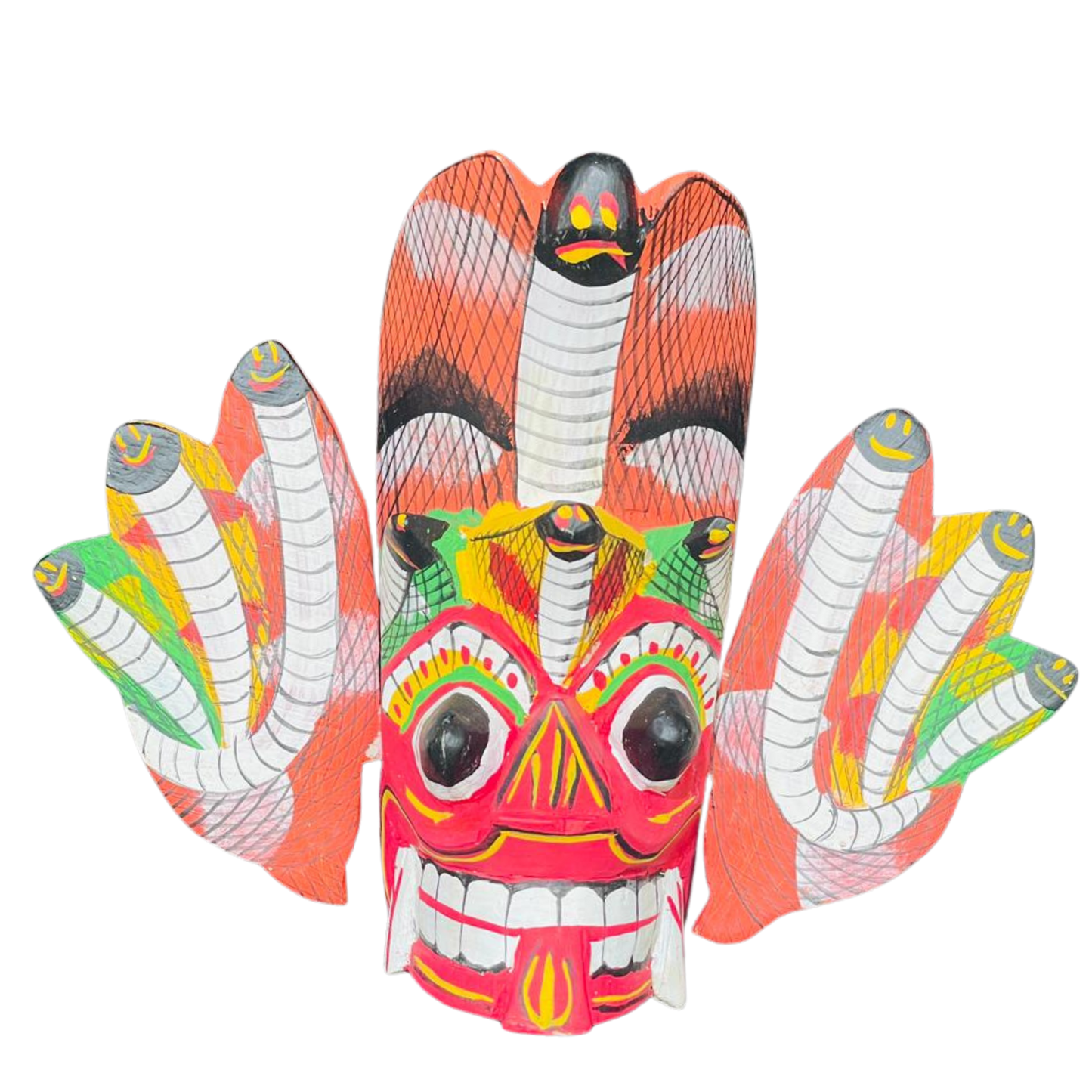 🎭 Raksha Masks – Naga Raksha (Cobra Demon Mask) 🐍
