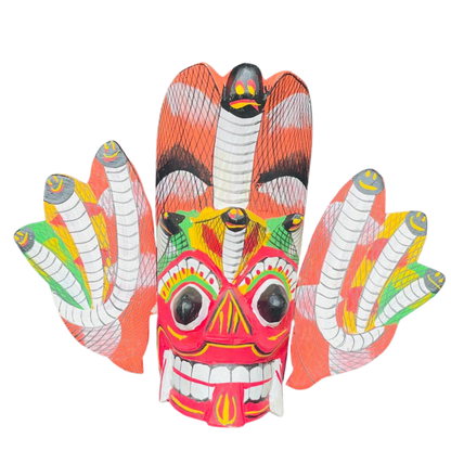 🎭 Raksha Masks – Naga Raksha (Cobra Demon Mask) 🐍