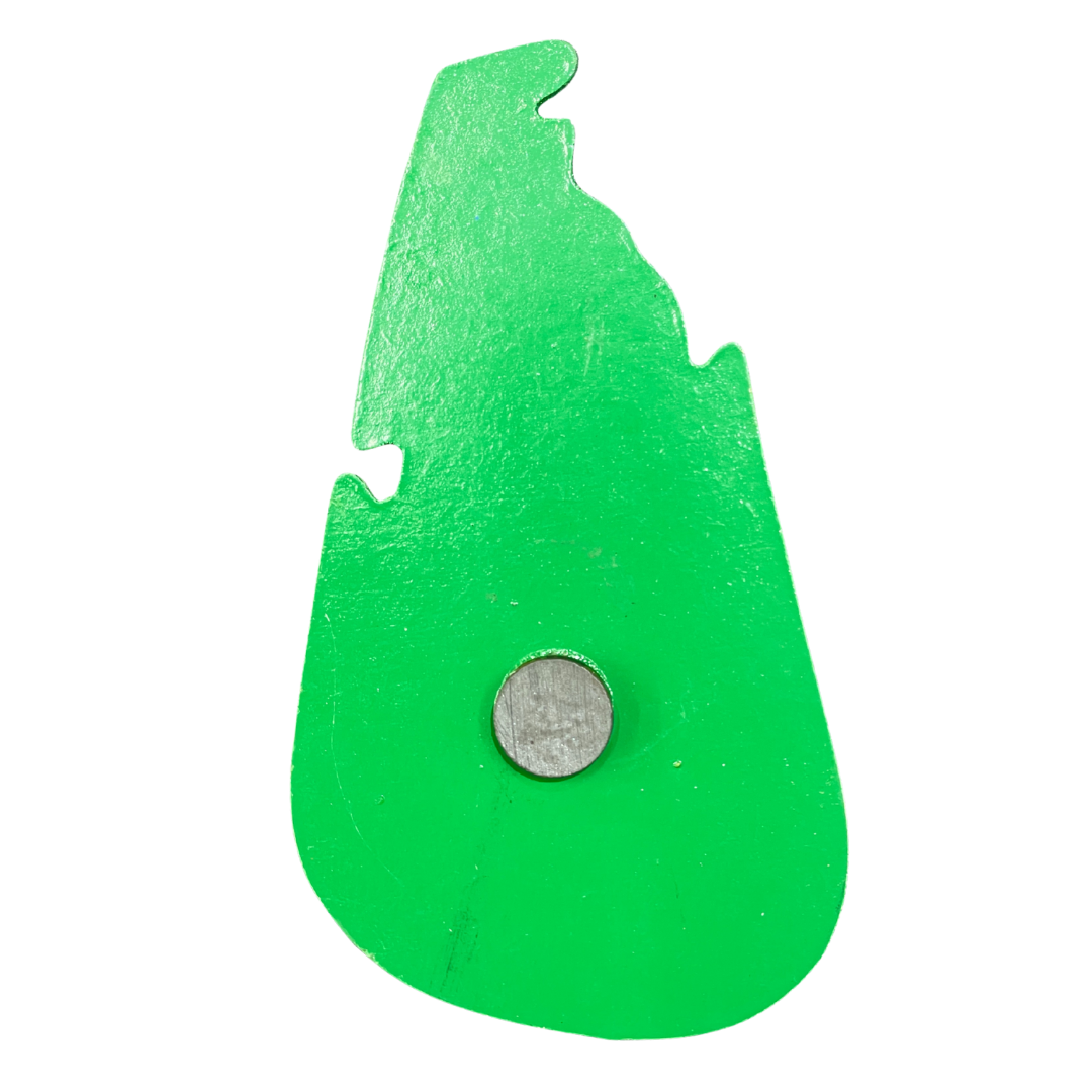 Handmade Wooden Sri Lanka Map Fridge Magnet – “A Land Like No Other” Souvenir(Available in Vibrant Colors)