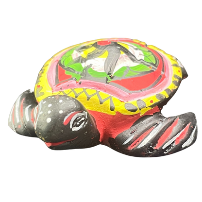 Handmade & Hand-Painted Resin Sea Turtle Figurine – Sri Lanka Souvenir (Available in Vibrant Colors)