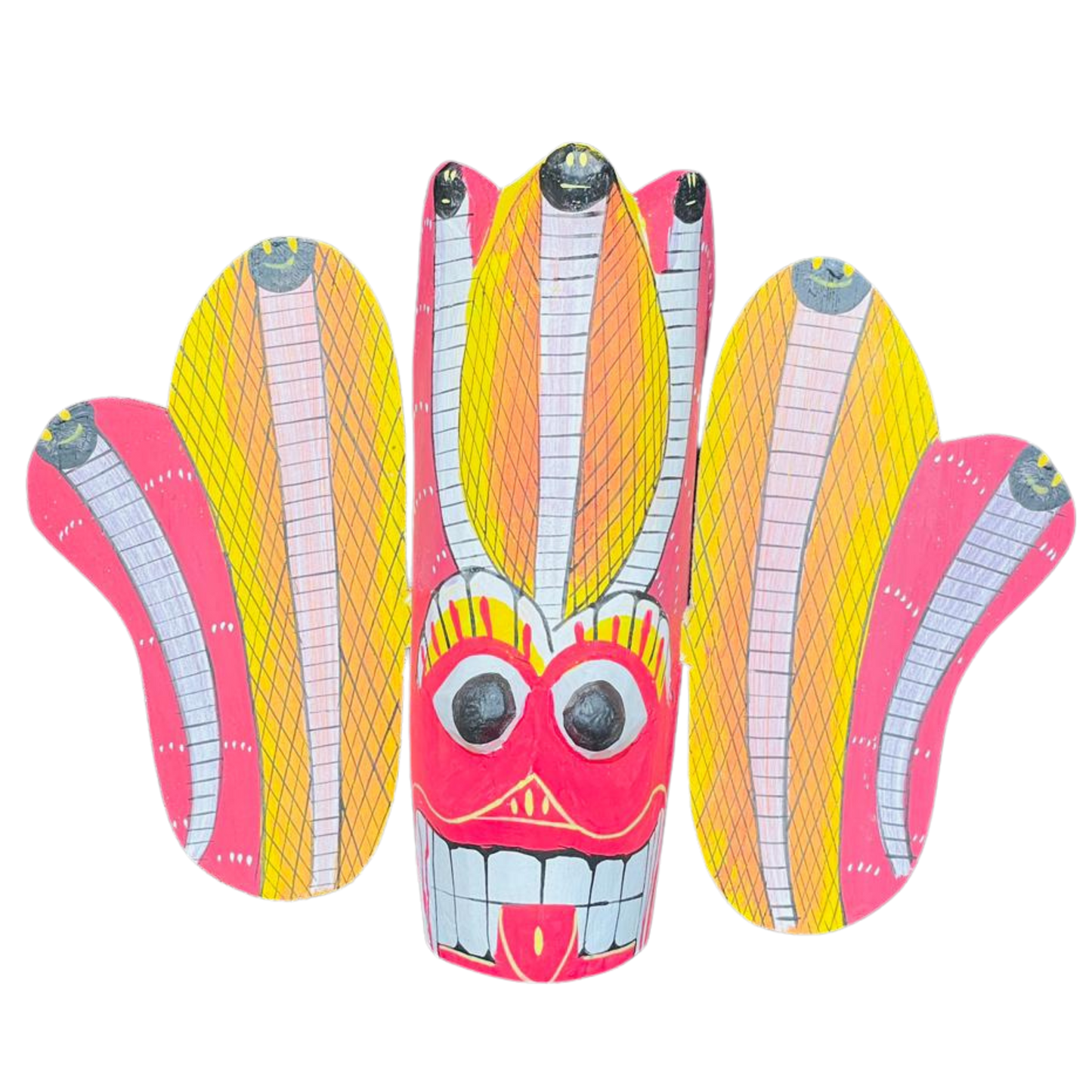 🎭 Raksha Masks – Naga Raksha (Cobra Demon Mask) 🐍