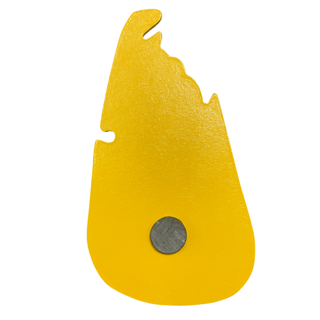 Handmade Wooden Sri Lanka Map Fridge Magnet – “A Land Like No Other” Souvenir(Available in Vibrant Colors)