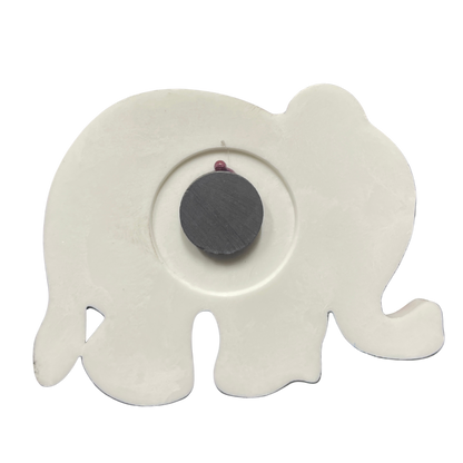 Handcrafted Polyresin Elephant Magnet – Sri Lanka (Available in Vibrant Colours)