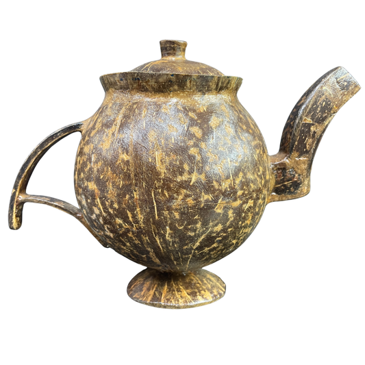 Handmade Coconut Shell Kettle & Jug type Souvenir – Eco Friendly sri lankan decor