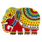 Polyresin Sri Lankan Elephant Magnet (Available in Vibrant Colours)