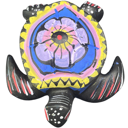 Handmade & Hand-Painted Resin Sea Turtle Figurine – Sri Lanka Souvenir (Available in Vibrant Colors)