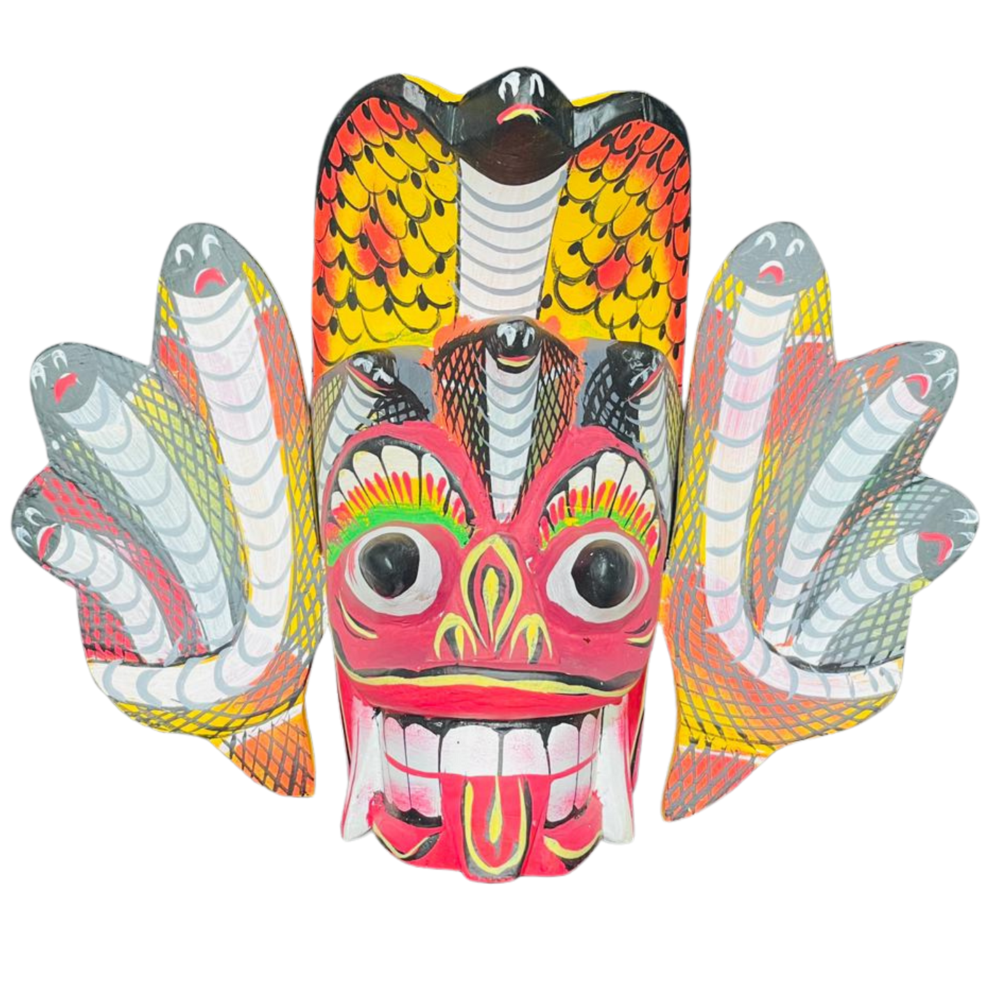 🎭 Raksha Masks – Naga Raksha (Cobra Demon Mask) 🐍