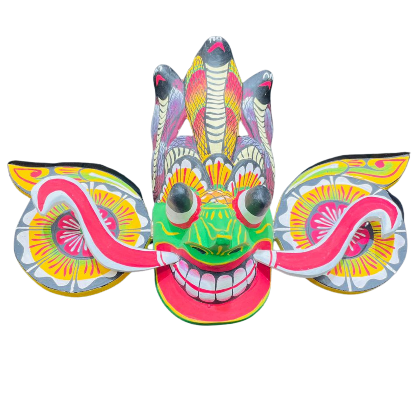 Raksha Masks – Gara Raksha (Protective Demon Mask) – Symbol of Protection, Cleansing & Blessings ✨