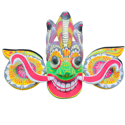 Raksha Masks – Gara Raksha (Protective Demon Mask) – Symbol of Protection, Cleansing & Blessings ✨